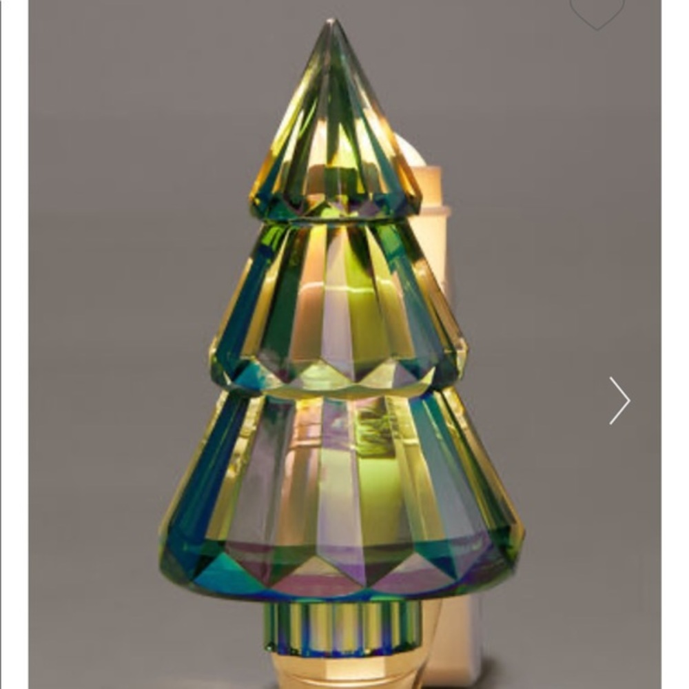 🎄Crystal Tree Nightlight Wallflower Plug In Brand New Bath & Body Works
